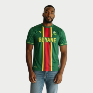 Maillot Supporter GUYANE – Édition Officielle Flexcible 🇬🇫