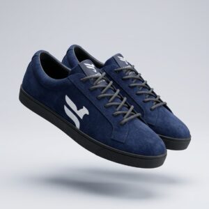 FLEXCIBLE FURY – Sneaker urbaine en suédine – coloris Bleu